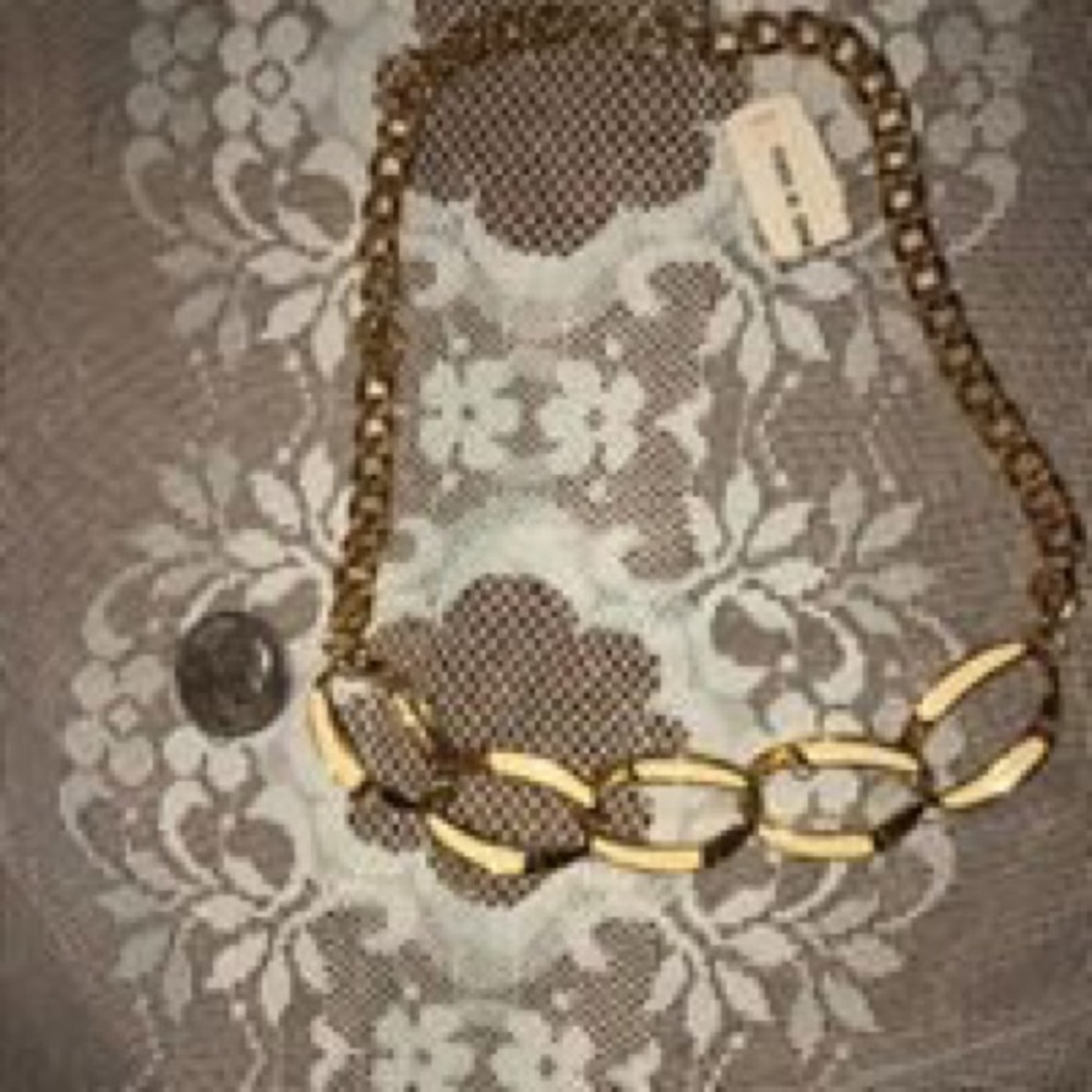 NWT Vintage Gold Tone Chain Necklace
